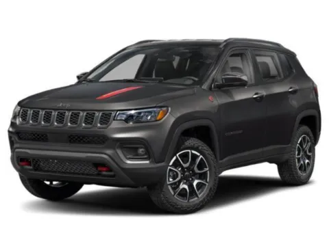 Black 2024 Jeep Compass Trailhawk 4x4 for sale in Kansas City, MO