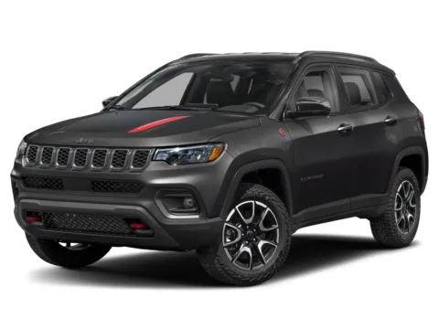 Black 2024 Jeep Compass Trailhawk 4x4 for sale in Kansas City, MO