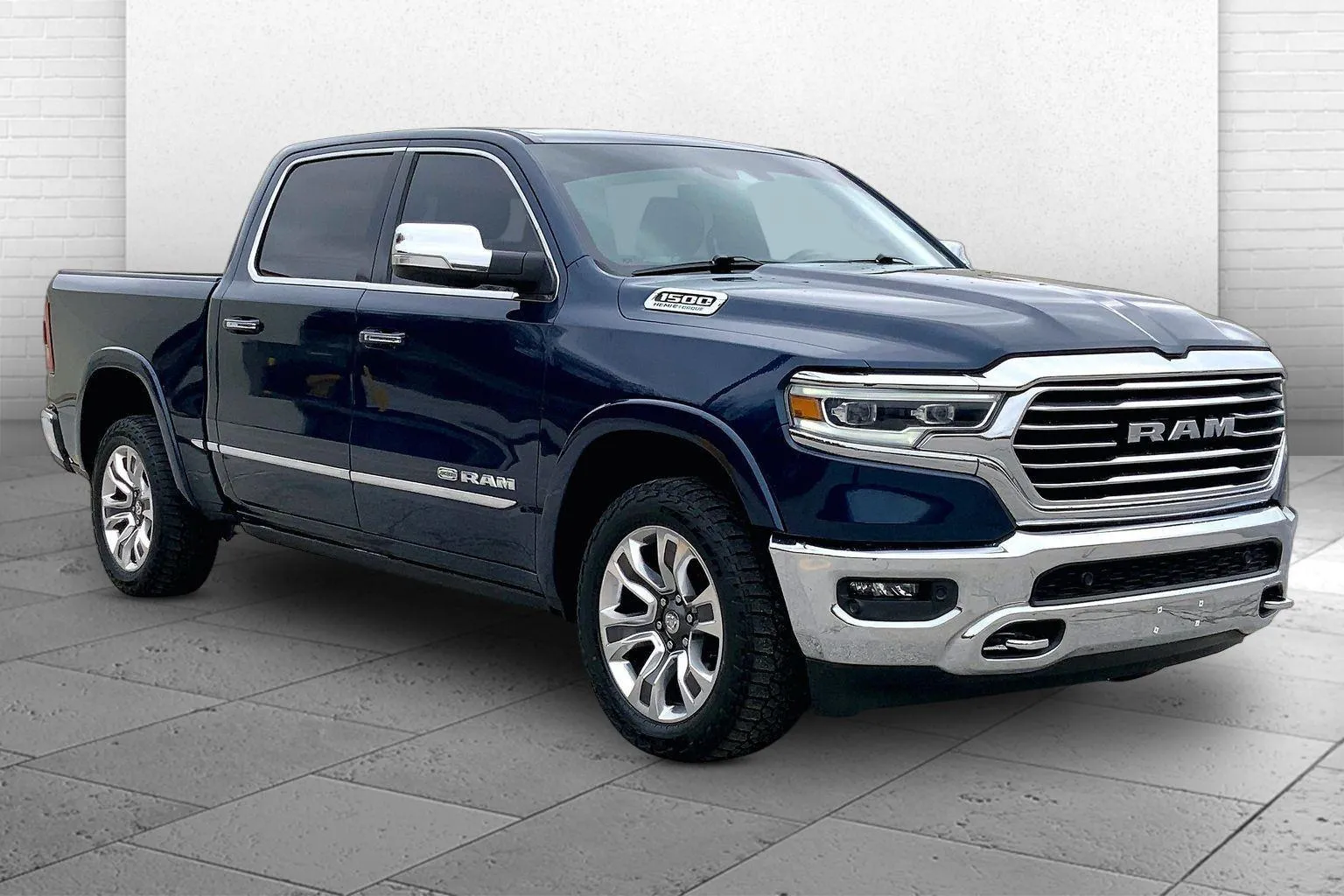 Blue 2021 RAM 1500 Limited Longhorn Crew Cab 4x4 5'7' Box for sale in Kansas City, MO