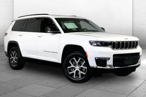 White 2024 Jeep Grand Cherokee L Limited 4x4 for sale in Kansas City, MO