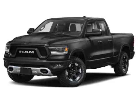 Black 2019 RAM 1500 Rebel Quad Cab 4x4 6'4' Box for sale in Kansas City, MO