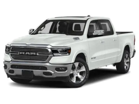 White 2020 RAM 1500 Laramie Crew Cab 4x4 5'7' Box for sale in Kansas City, MO
