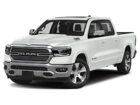 White 2020 RAM 1500 Laramie Crew Cab 4x4 5'7' Box for sale in Kansas City, MO