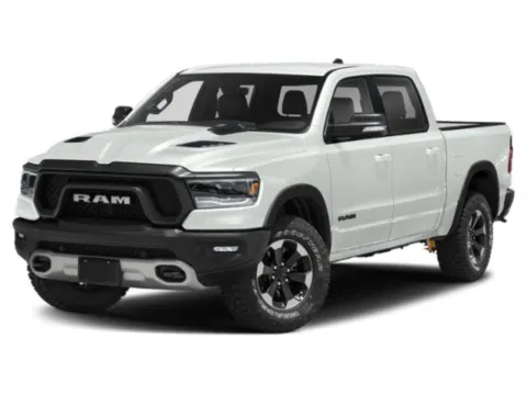 White 2021 RAM 1500 Rebel Crew Cab 4x4 5'7' Box for sale in Kansas City, MO