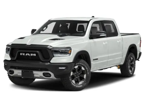 White 2021 RAM 1500 Rebel Crew Cab 4x4 5'7' Box for sale in Kansas City, MO