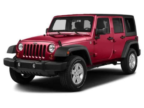 Red 2015 Jeep Wrangler Unlimited Sport for sale in Kansas City, MO
