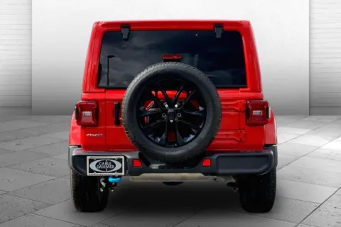 Another view of 2022 Jeep Wrangler 4xe Unlimited Sahara 4x4 for sale in Kansas City, MO at Cable Dahmer Chrysler Dodge Jeep Ram of Kansas City