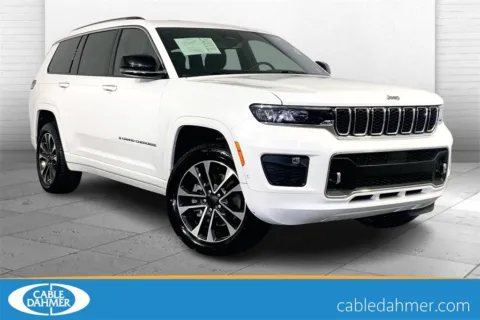 White 2023 Jeep Grand Cherokee L Overland for sale in Kansas City, MO