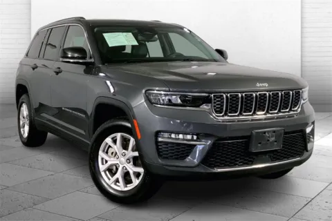 Gray 2022 Jeep Grand Cherokee Limited for sale in Kansas City, MO