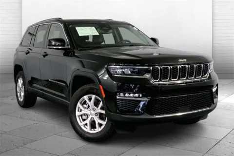 Black 2022 Jeep Grand Cherokee Limited for sale in Kansas City, MO