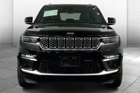 Photos of 2023 Jeep Grand Cherokee Summit for sale in Kansas City, MO at Cable Dahmer Chrysler Dodge Jeep Ram of Kansas City