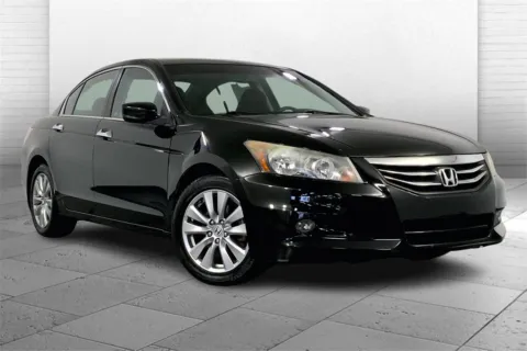 Black 2012 Honda Accord EX-L for sale in Kansas City, MO