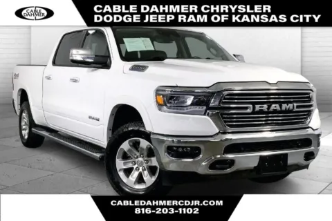 White 2022 Ram 1500 Laramie for sale in Kansas City, MO