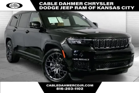 Black 2024 Jeep Grand Cherokee L Summit for sale in Kansas City, MO