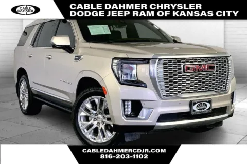 Beige 2021 GMC Yukon Denali for sale in Kansas City, MO