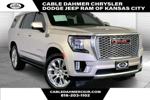 Beige 2021 GMC Yukon Denali for sale in Kansas City, MO