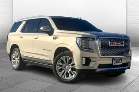 Beige 2021 GMC Yukon Denali for sale in Kansas City, MO