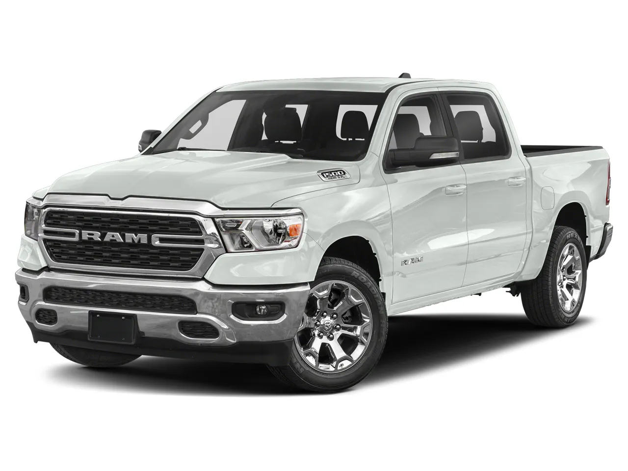 White 2022 RAM 1500 Big Horn Crew Cab 4x4 6'4' Box for sale in Kansas City, MO