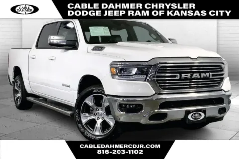 White 2023 Ram 1500 Laramie for sale in Kansas City, MO