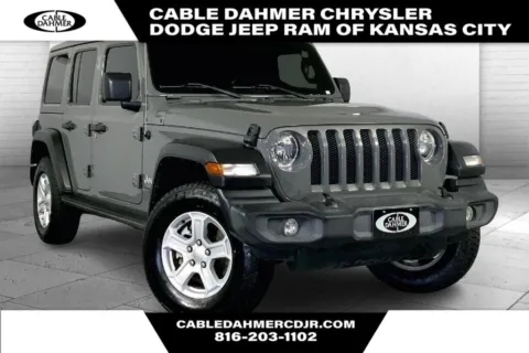 Gray 2020 Jeep Wrangler Unlimited Sport S for sale in Kansas City, MO