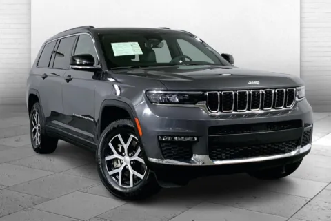 Gray 2024 Jeep Grand Cherokee L Limited 4x4 for sale in Kansas City, MO