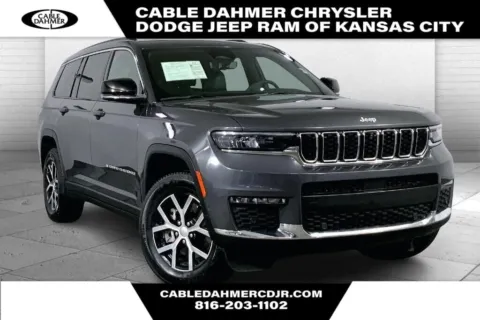 Gray 2024 Jeep Grand Cherokee L Limited for sale in Kansas City, MO