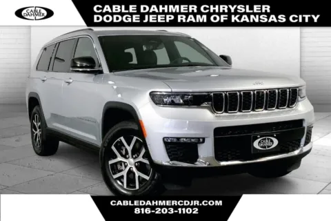Silver 2024 Jeep Grand Cherokee L Limited for sale in Kansas City, MO