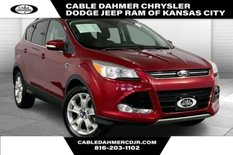 Red 2015 Ford Escape Titanium for sale in Kansas City, MO