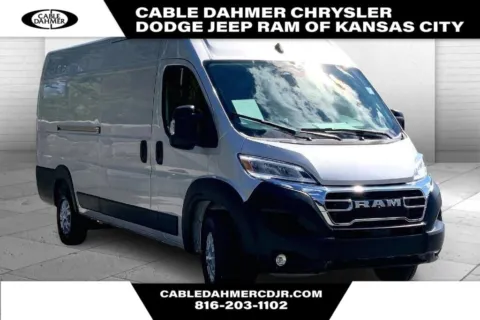 Silver 2025 Ram ProMaster Cargo Van SLT 3500 for sale in Kansas City, MO