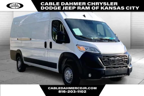 White 2025 Ram ProMaster Cargo Van Tradesman 3500 for sale in Kansas City, MO