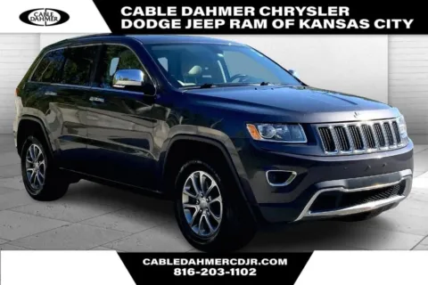 Gray 2014 Jeep Grand Cherokee Limited for sale in Kansas City, MO