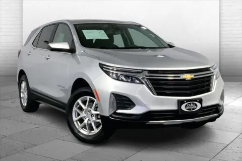 Silver 2022 Chevrolet Equinox AWD LT for sale in Kansas City, MO