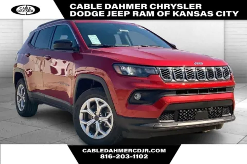 Red 2025 Jeep Compass Latitude for sale in Kansas City, MO