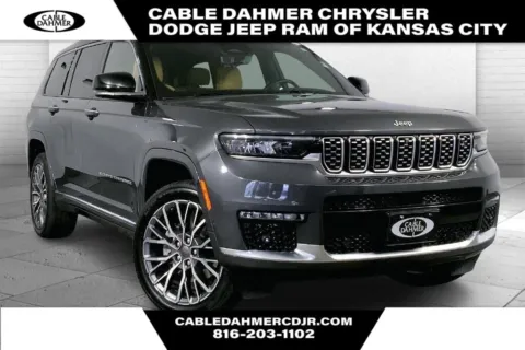 Gray 2022 Jeep Grand Cherokee L Summit Reserve for sale in Kansas City, MO
