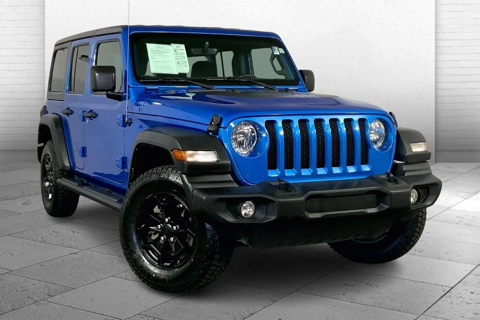 Blue 2021 Jeep Wrangler Unlimited Sport S 4x4 for sale in Kansas City, MO