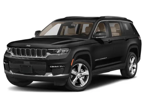 Black 2021 Jeep Grand Cherokee L Limited 4x4 for sale in Kansas City, MO