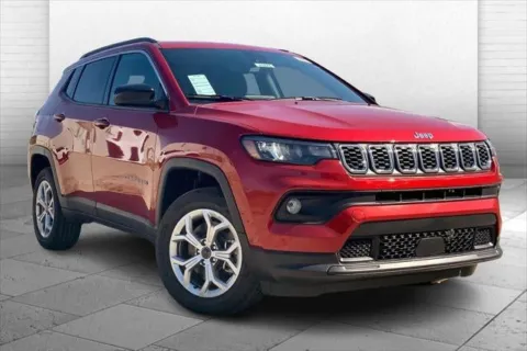 Red 2025 Jeep Compass Latitude 4x4 for sale in Kansas City, MO