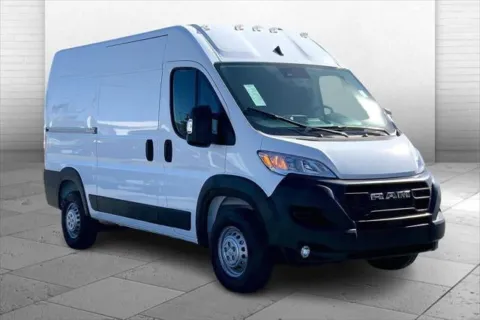 White 2025 RAM ProMaster 2500 Cargo Van Tradesman High Roof 136' WB w/Pass Seat for sale in Kansas City, MO