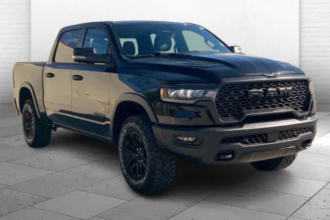 Black 2025 RAM 1500 Rebel Crew Cab 4x4 5'7' Box for sale in Kansas City, MO