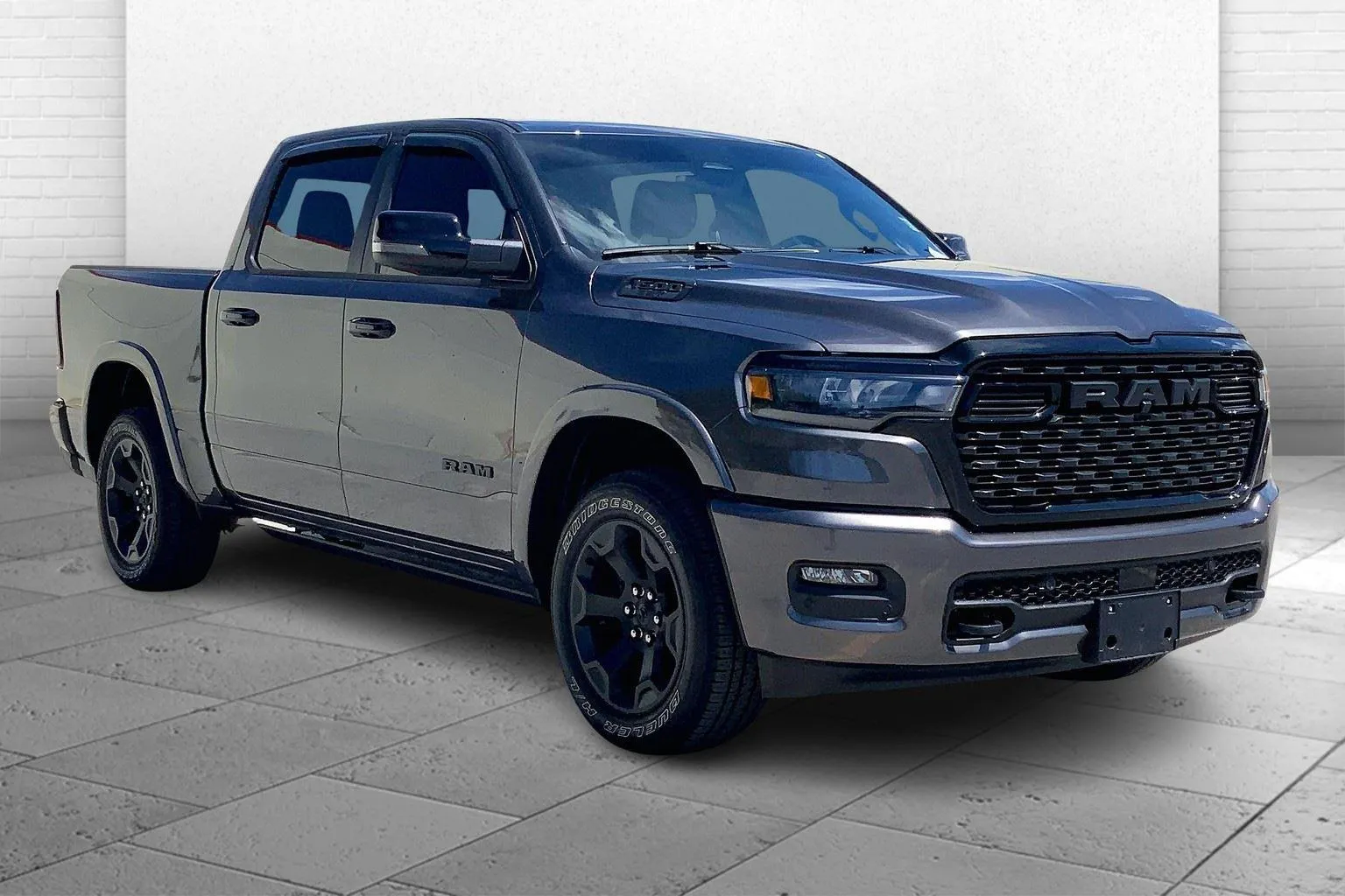 Gray 2025 RAM 1500 Big Horn Crew Cab 4x4 5'7' Box for sale in Kansas City, MO