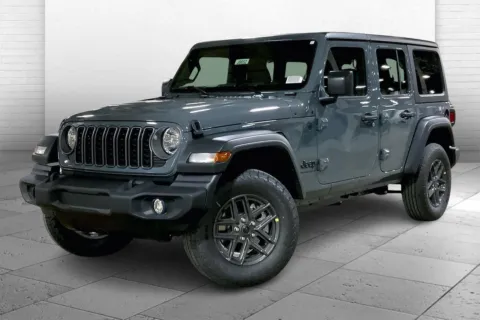 Photos of 2025 Jeep Wrangler 4-Door Summit 4x4 for sale in Kansas City, MO at Cable Dahmer Chrysler Dodge Jeep Ram of Kansas City