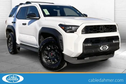 White 2025 Toyota 4Runner SR5 for sale in Independence, MO