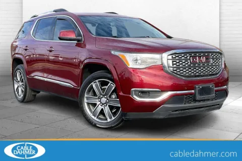 Red 2017 GMC Acadia Denali for sale in Independence, MO