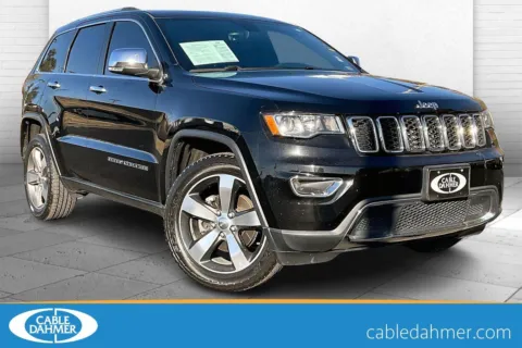 Black 2017 Jeep Grand Cherokee Limited for sale in Independence, MO