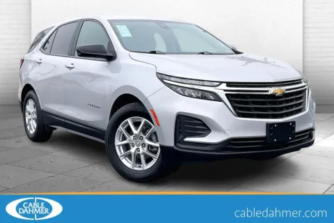 Silver 2022 Chevrolet Equinox LS for sale in Independence, MO