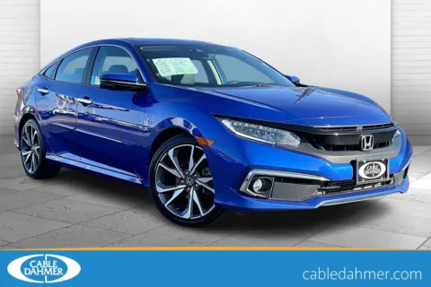 Beige 2020 Honda Civic Sedan Touring for sale in Independence, MO