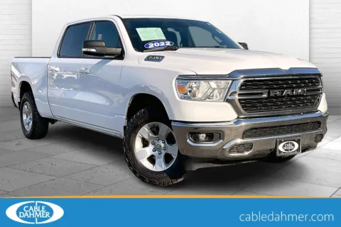 White 2022 RAM 1500 Big Horn for sale in Independence, MO