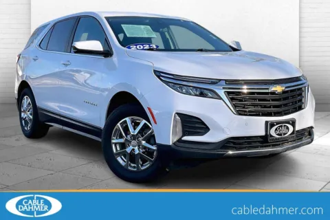White 2023 Chevrolet Equinox LT for sale in Independence, MO