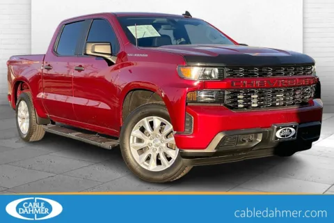 Red 2019 Chevrolet Silverado 1500 Custom for sale in Independence, MO