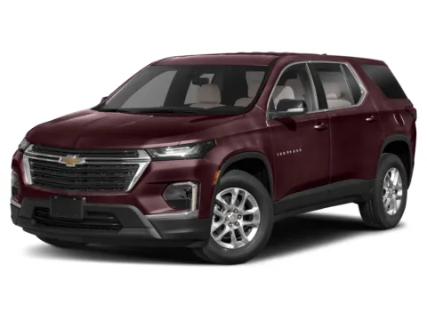 White 2022 Chevrolet Traverse LT Cloth for sale in Independence, MO